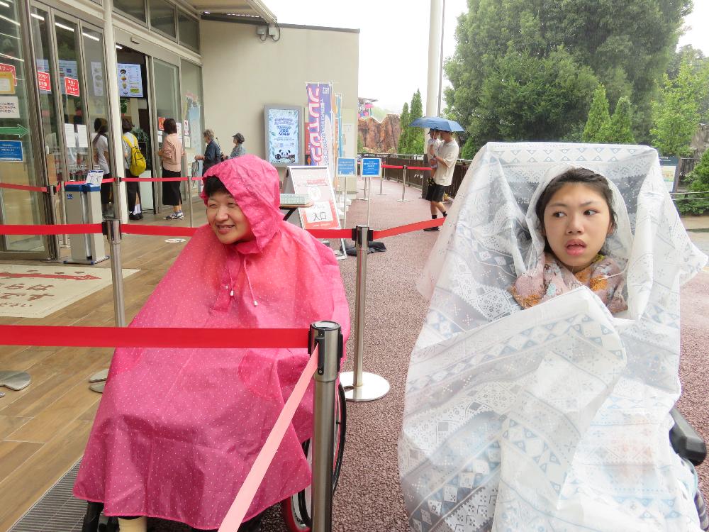 レアなカッパ姿です❣